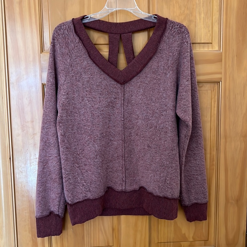 BKE top with strap detail on back- NWT